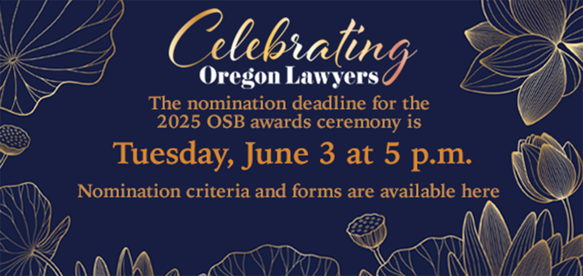 Celebrating Oregon Lawyers